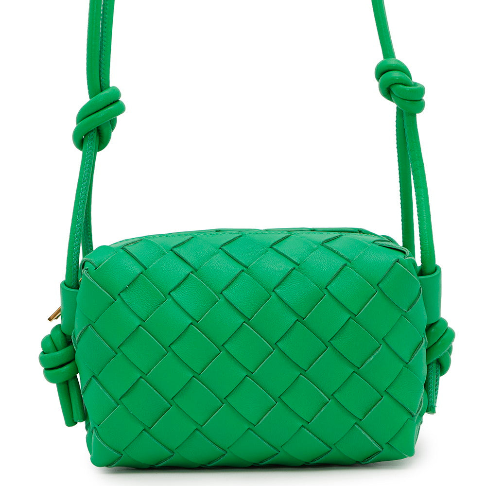 Bottega Veneta Candy Loop Shoulder Bag Parakeet730832V1G118425 INTRECCIATOLeather Size Mini
