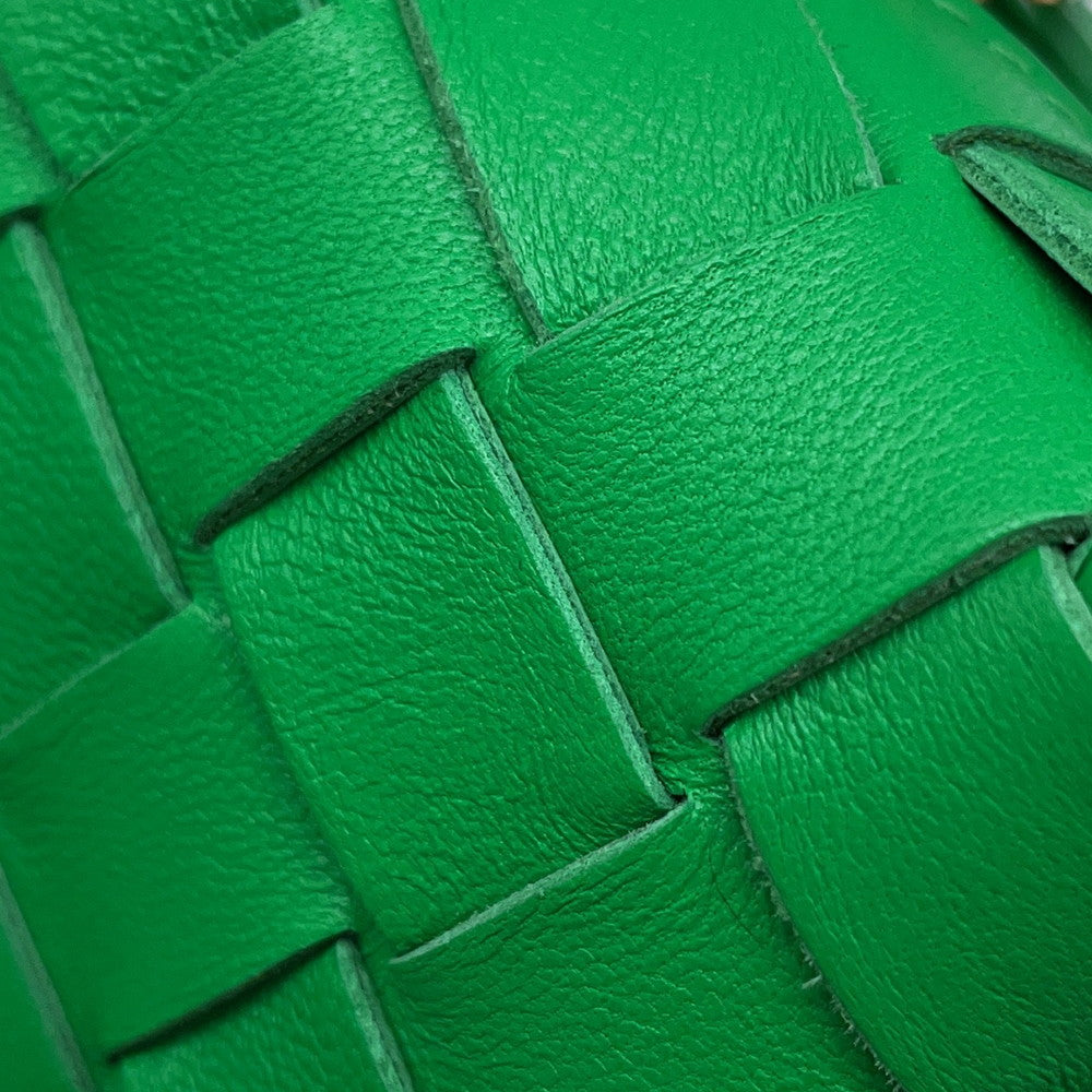 Bottega Veneta Candy Loop Shoulder Bag Parakeet730832V1G118425 INTRECCIATOLeather Size Mini