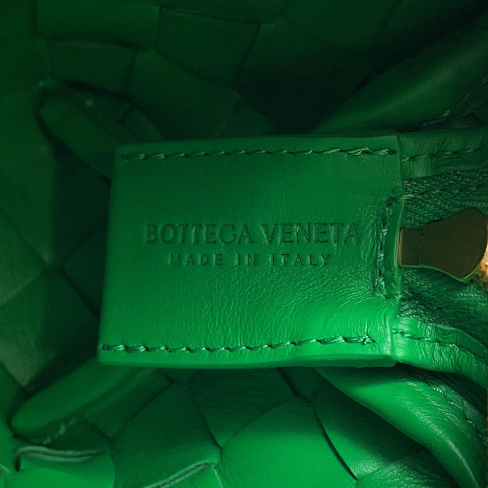 Bottega Veneta Candy Loop Shoulder Bag Parakeet730832V1G118425 INTRECCIATOLeather Size Mini