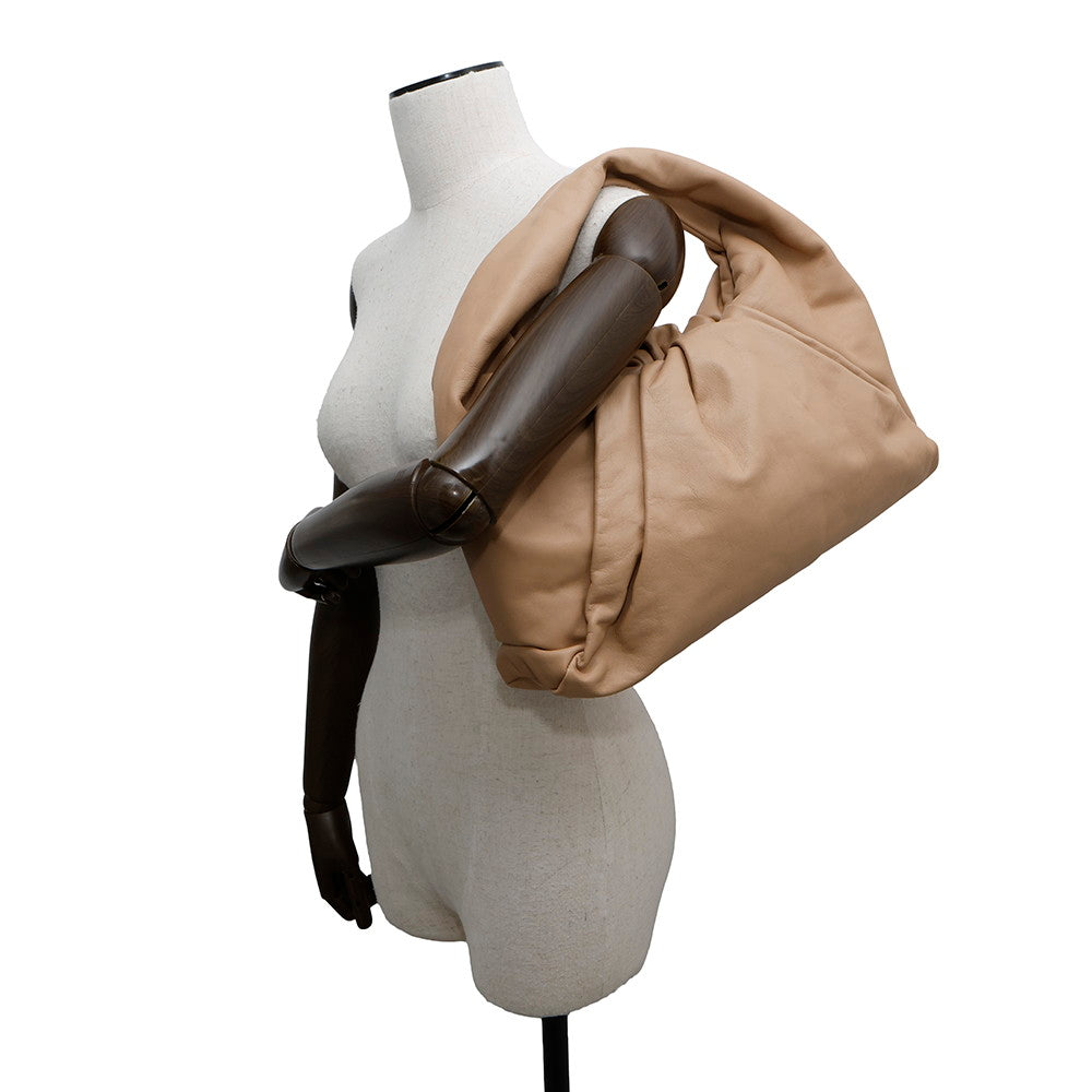 Bottega Veneta The ShoulderPouch Beige610524 Leather