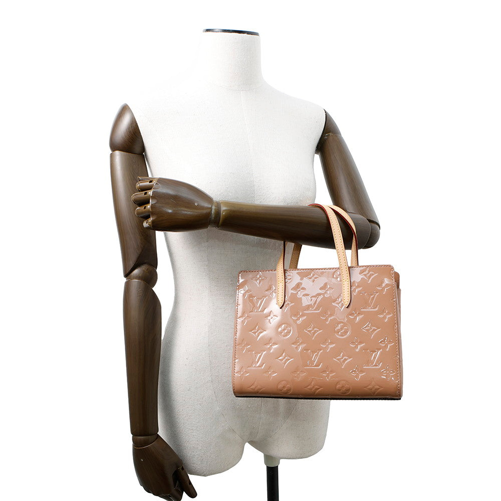 LOUIS VUITTON Catalina Rose VeloursM90015 Monogram Vernis Leather