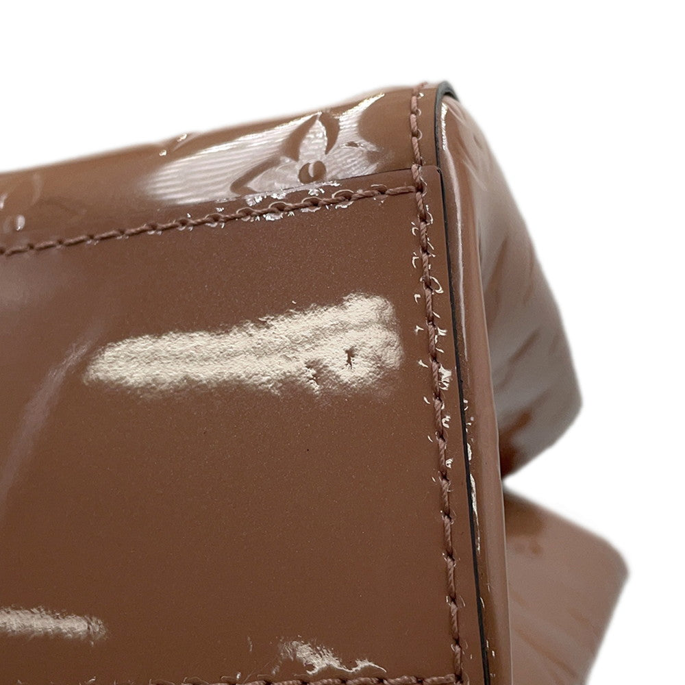 LOUIS VUITTON Catalina Rose VeloursM90015 Monogram Vernis Leather