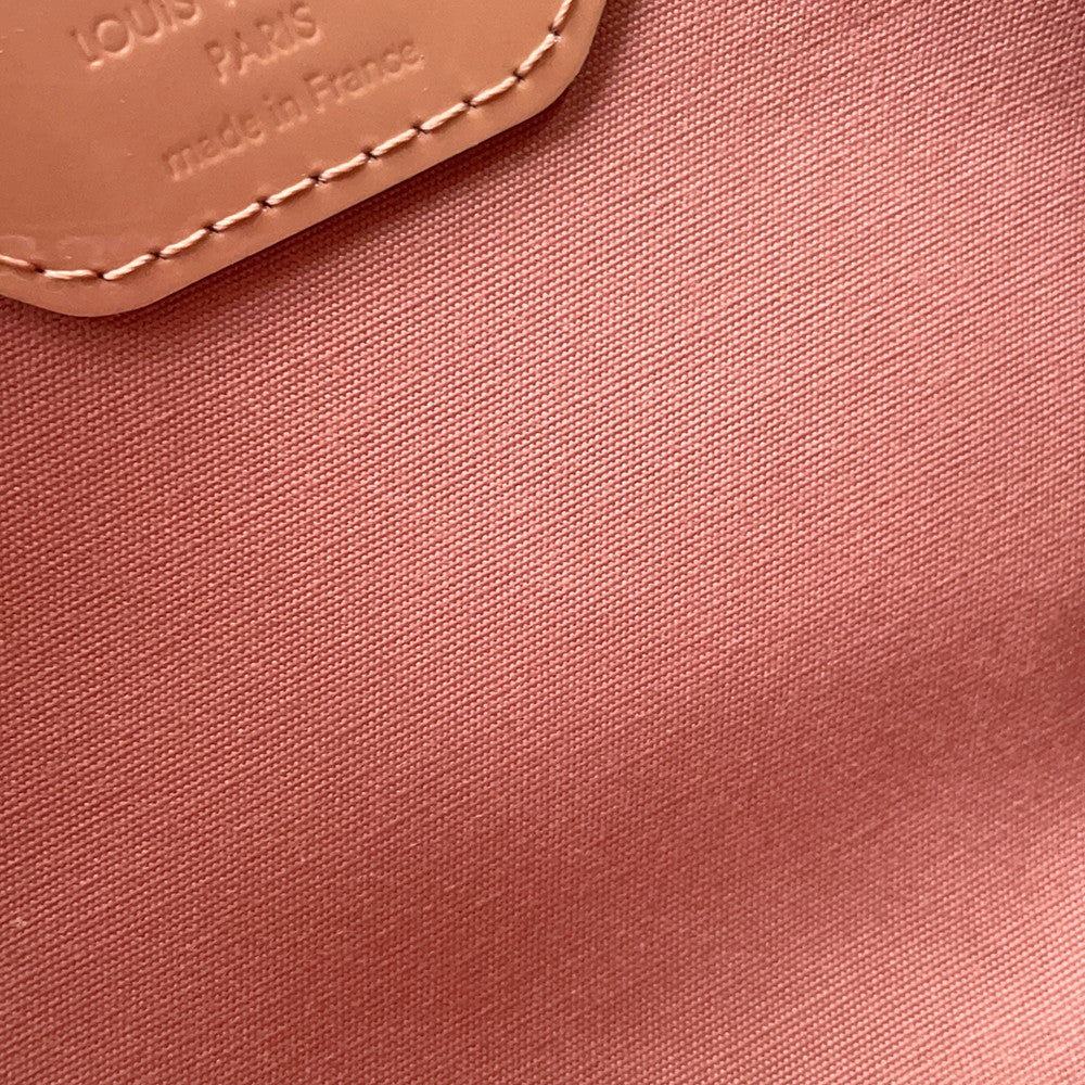 LOUIS VUITTON Catalina Rose VeloursM90015 Monogram Vernis Leather