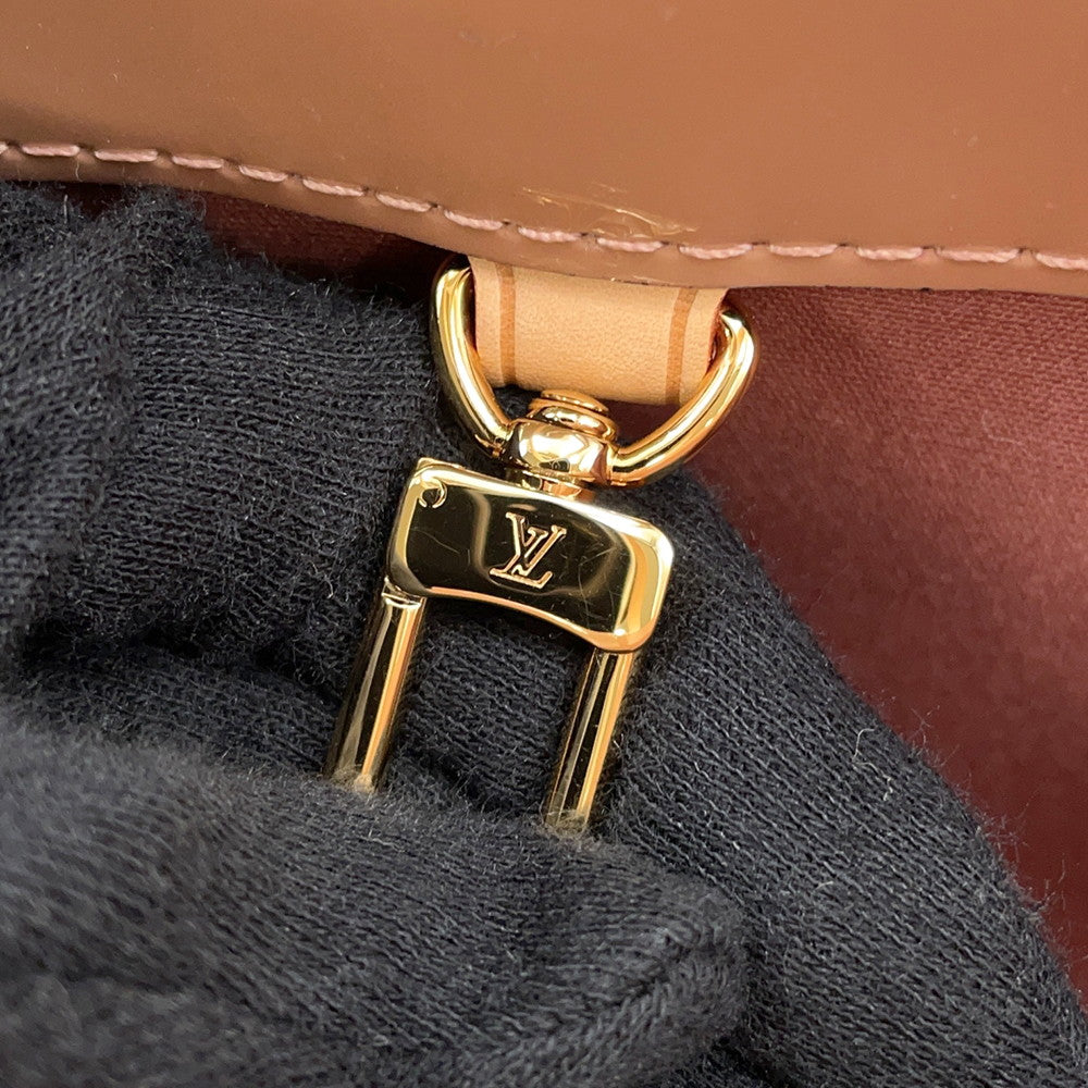 LOUIS VUITTON Catalina Rose VeloursM90015 Monogram Vernis Leather