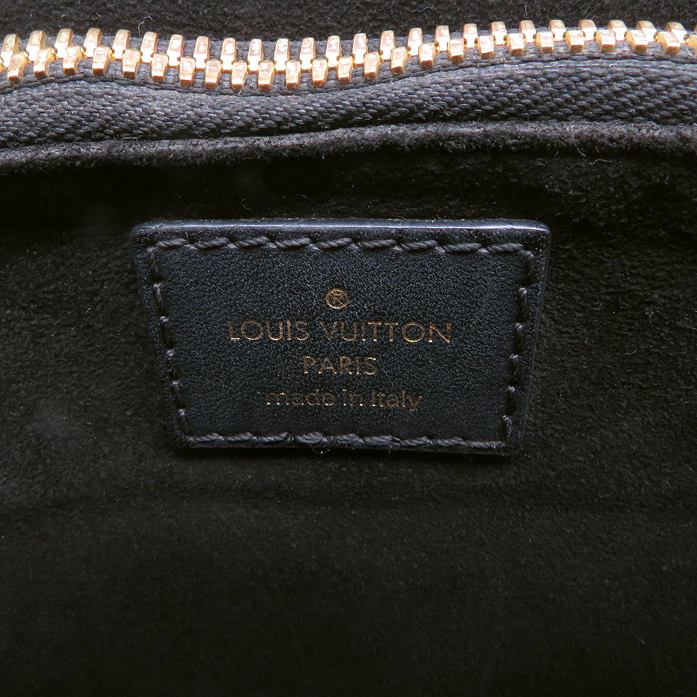 LOUIS VUITTON Very Zip Tote NoirM53648 Monogram Calf Leather Size MM