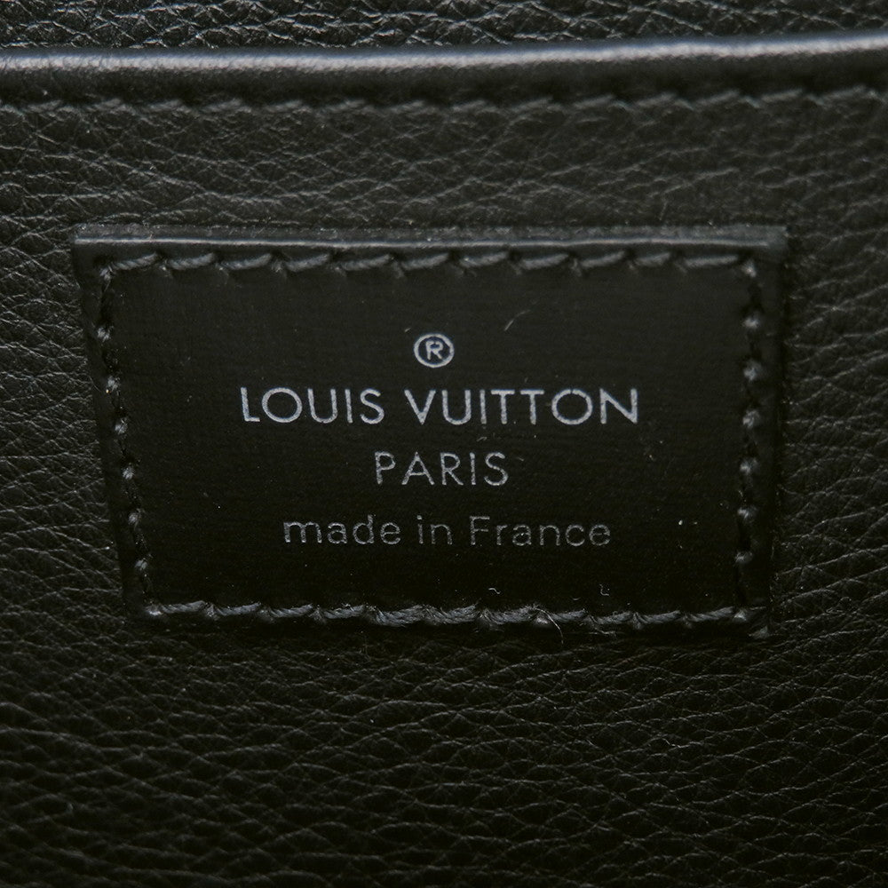 LOUIS VUITTON LV arc Gray/BlackM55501 Tweed Leather Size PM