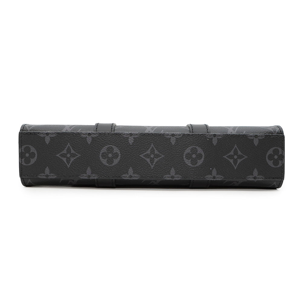 LOUIS VUITTON Sac Plat NoirM46098 Monogram Eclipse