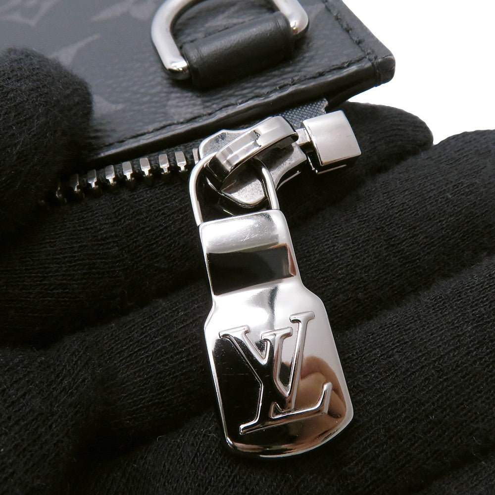 LOUIS VUITTON Sac Plat NoirM46098 Monogram Eclipse