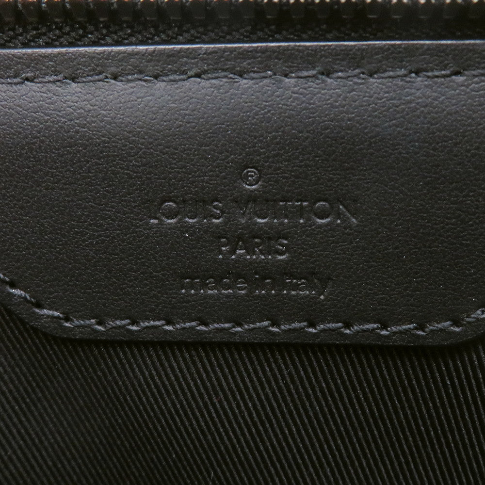 LOUIS VUITTON Sac Plat NoirM46098 Monogram Eclipse