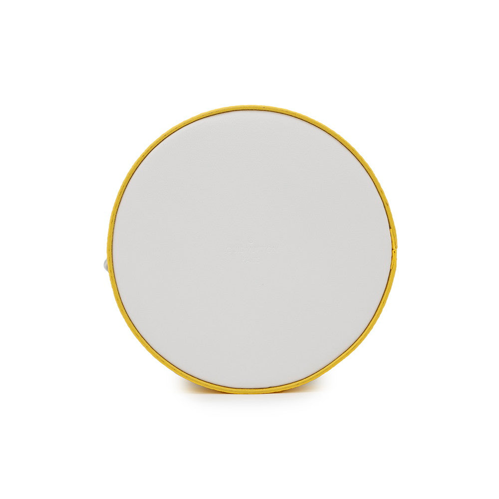 LOUIS VUITTON Paint Can YellowM81593 Canvas Leather