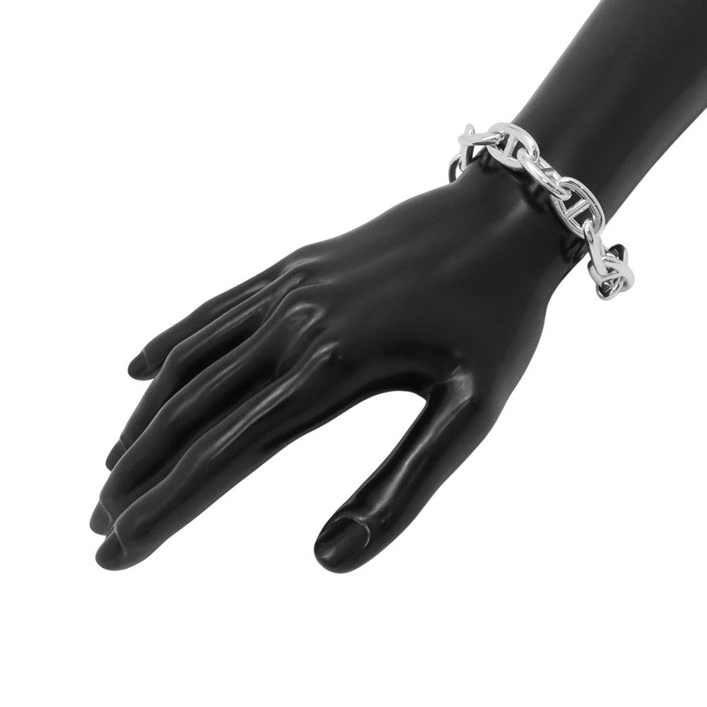 HERMES Chaine d'Ancre Bracelet 16 frames Size GM SV925