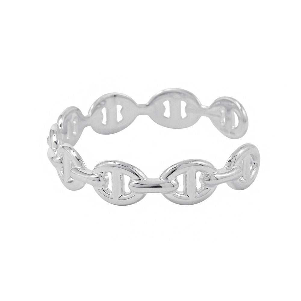 HERMES Chaine d'Ancre Bangle Size SHアンシェネバングルST SV925
