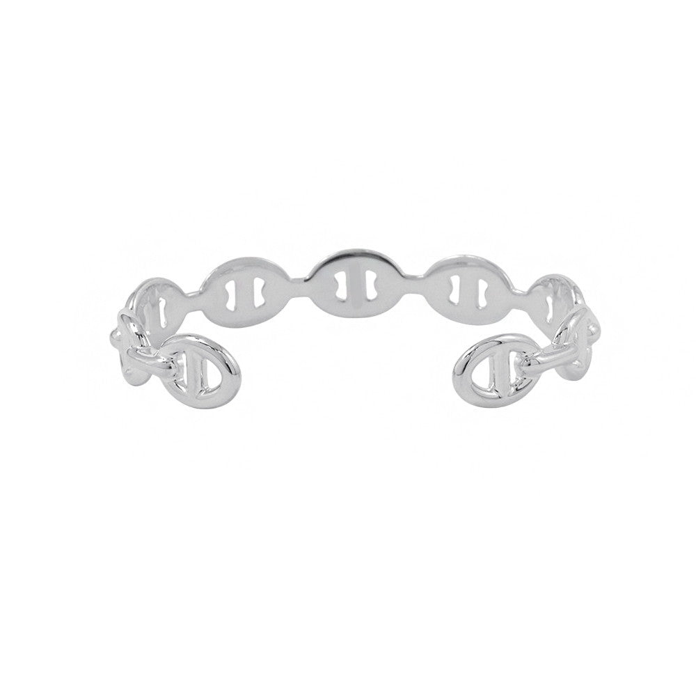 HERMES Chaine d'Ancre Bangle Size SHアンシェネバングルST SV925