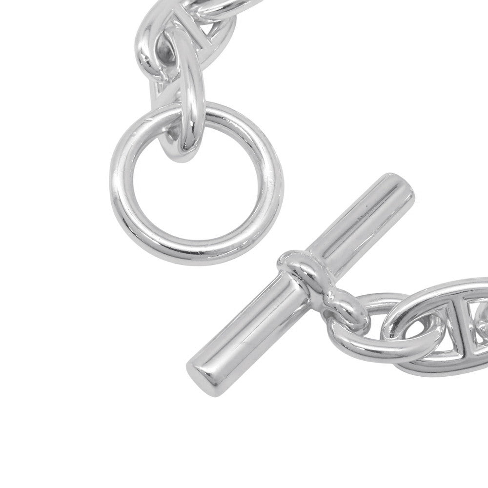 HERMES Chaine d'Ancre Bracelet 11 frames Size GM SV925