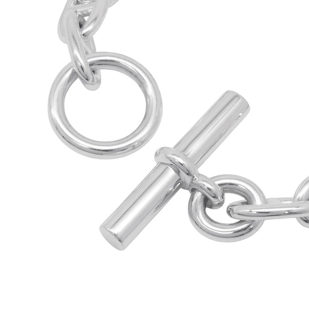 HERMES Chaine d'Ancre Bracelet 13 frames Size MM SV925
