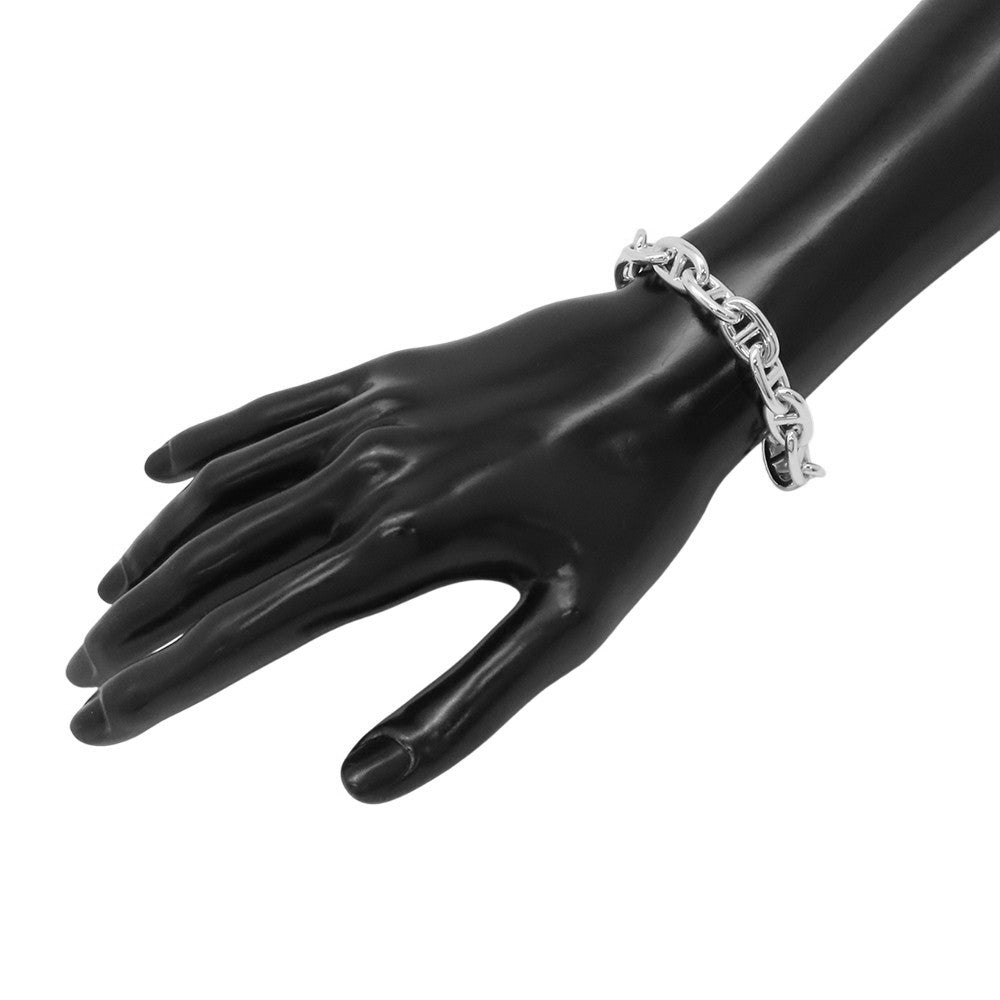 HERMES Chaine d'Ancre Bracelet 16 frames Size MM SV925