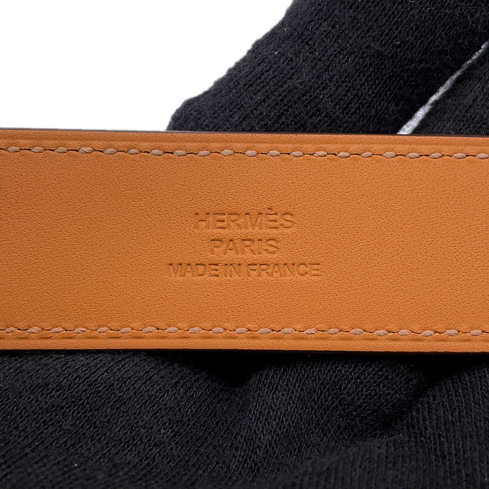 HERMES Collier de Chien 24 Bracelet Size T2 Jaune de Naples Leather