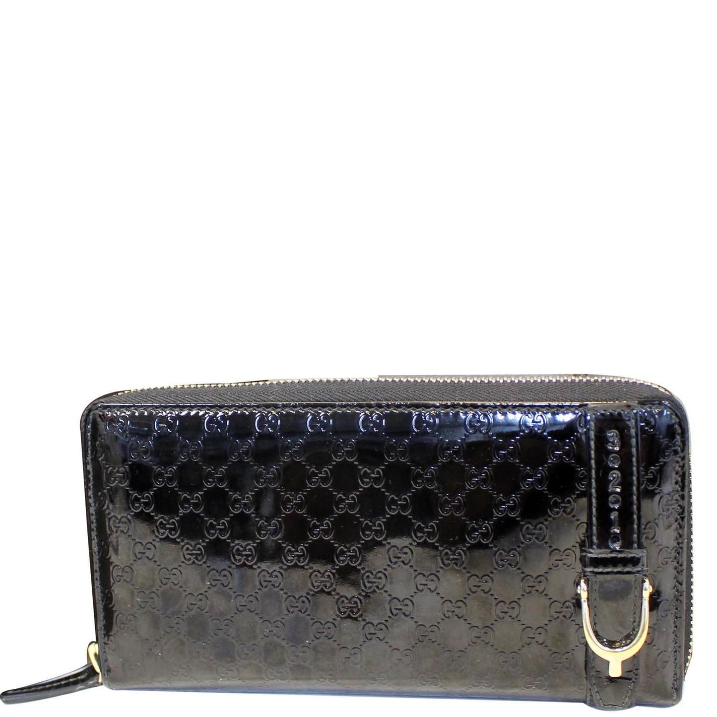 GUCCI Nice Microguccissima Patent Leather Wallet 309758
