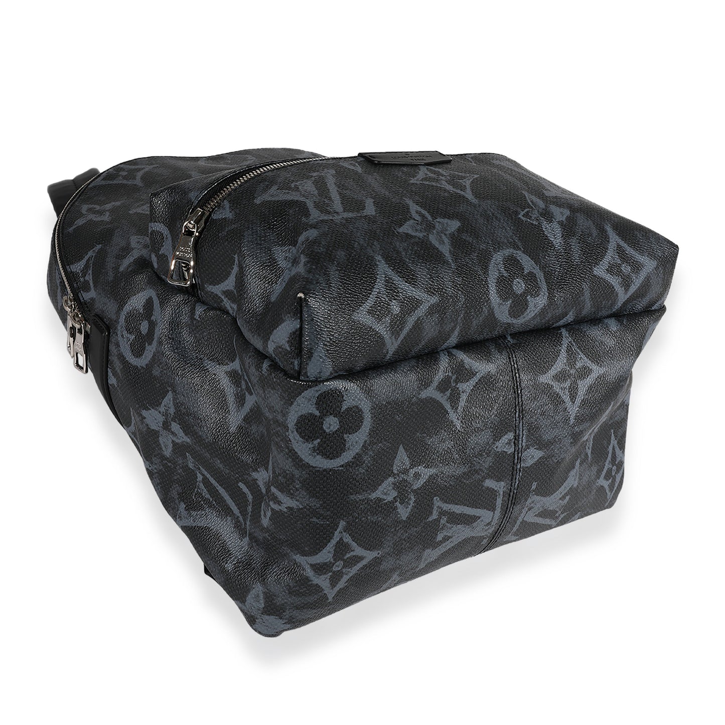 LOUIS VUITTON Black & Blue Monogram Pastel Discovery Backpack