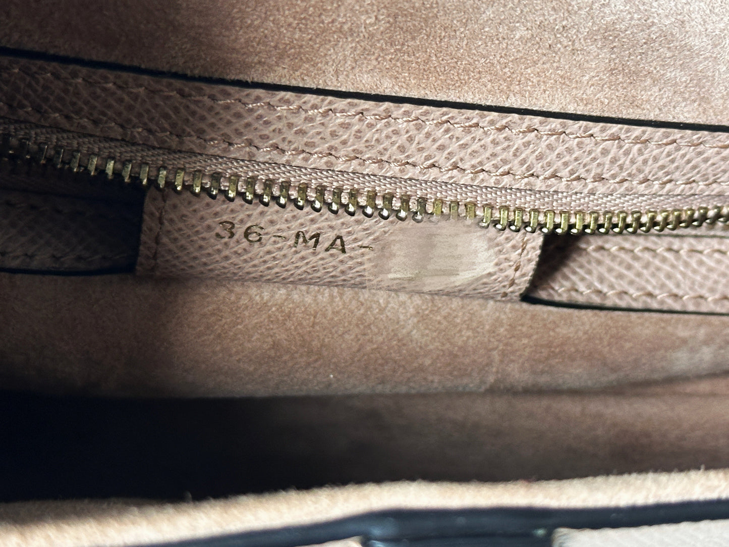 Christian Dior Saddle Bag with Strap Golden Saddle Nude Brush Grained Calfskin 2023 year