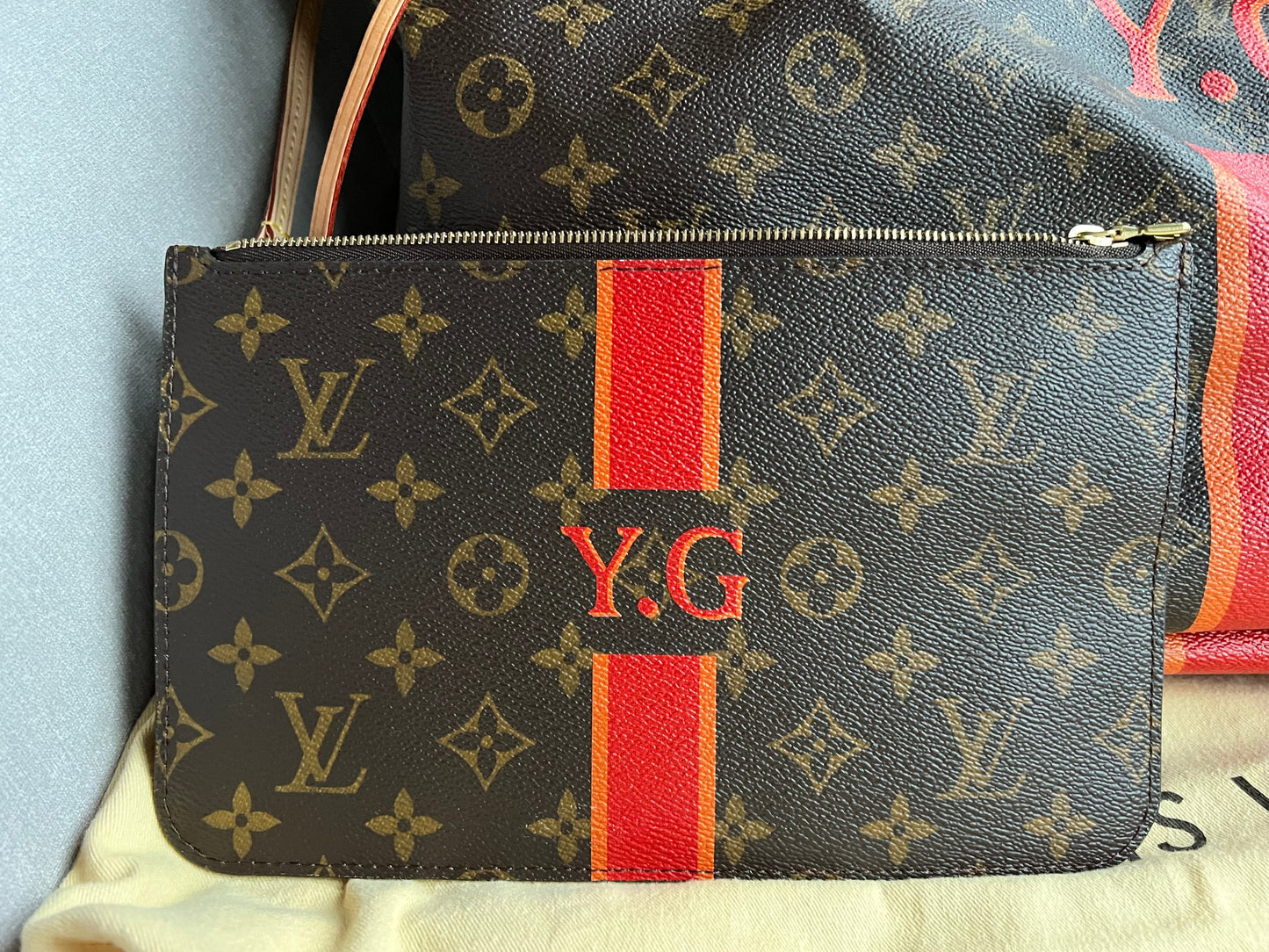 Louis Vuitton My Heritage Personalised Neverfull GM Monogram (RRP £1,790)