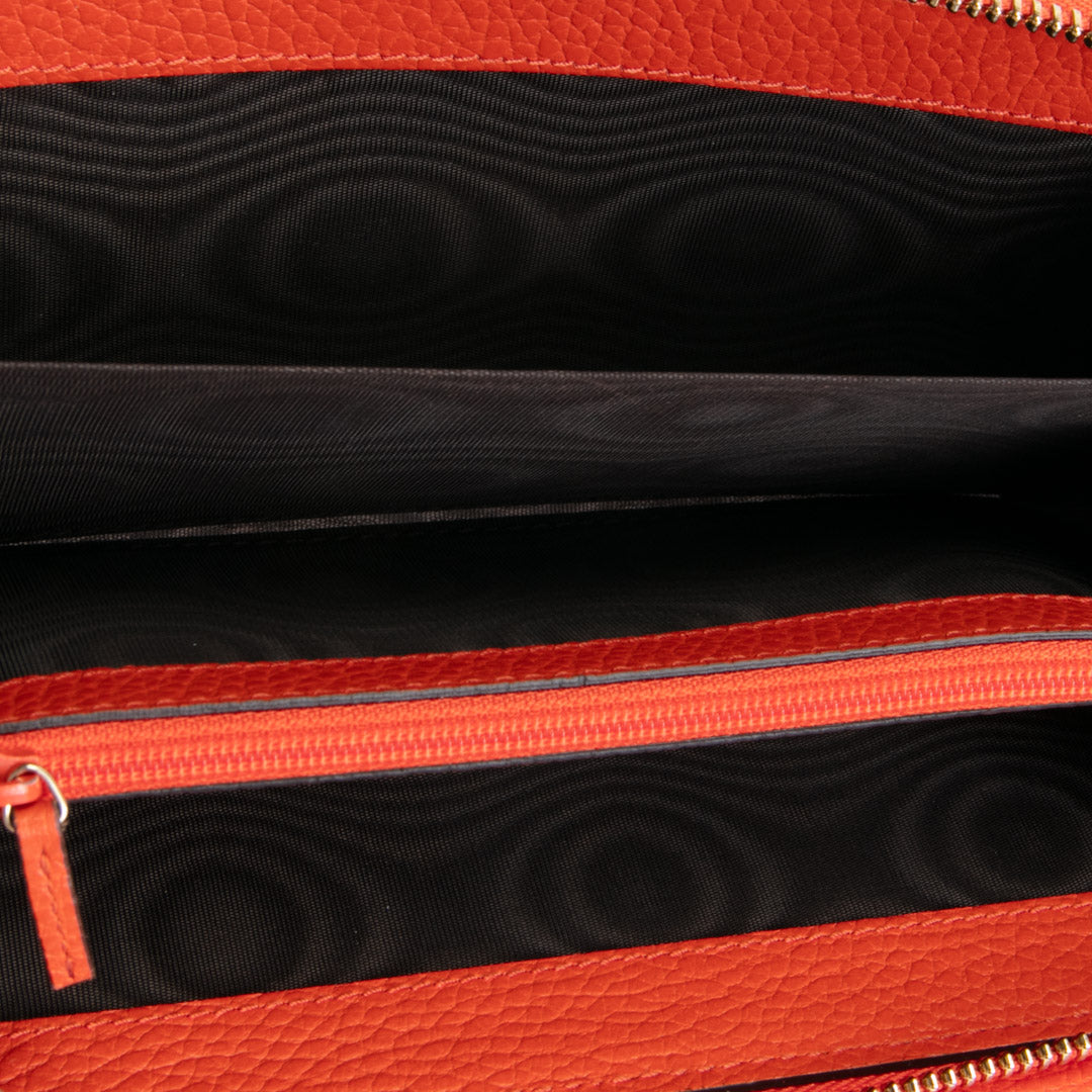 GUCCI Interlocking G Logo Wallet - Orange OUTLET FINAL SALE