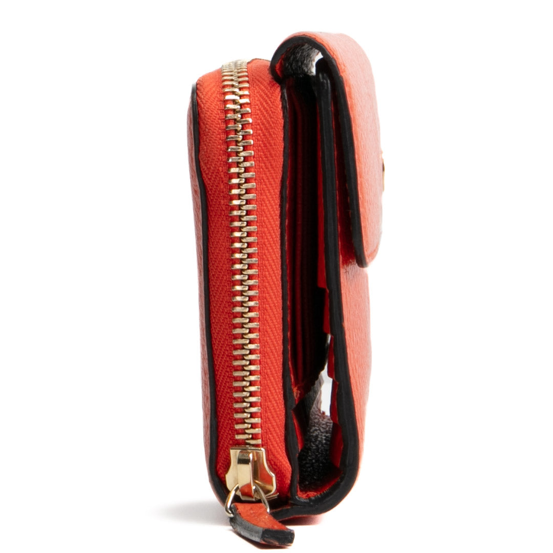 GUCCI Interlocking G Logo Wallet - Orange OUTLET FINAL SALE