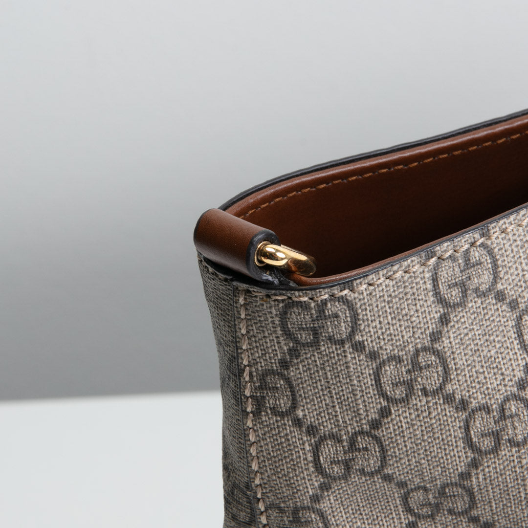 GUCCI GG Supreme Soft Tote w/ strap