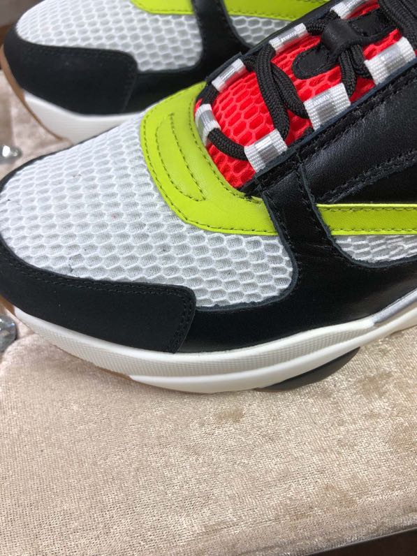 Christian Dior B22 Red And Yellow Sneaker
