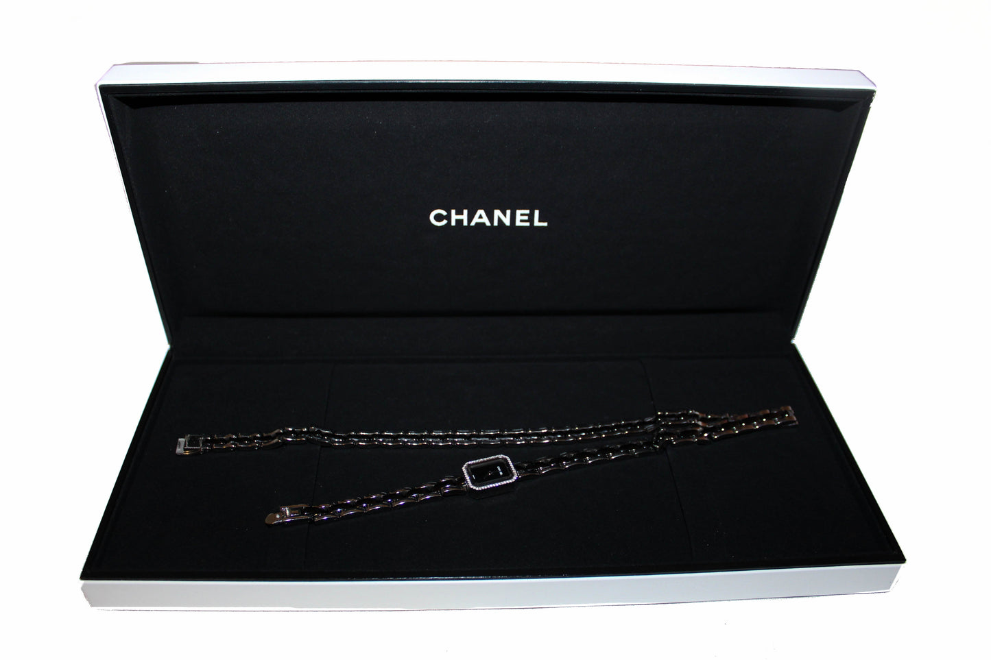 Chanel Triple Row Steel & Black Ceramic with Diamonds Premie'r | Havik Shop.com - Shop Now at Havik Shop.com