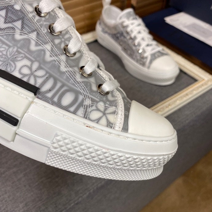 Christian Dior B23 White and Black LOW-TOP SNEAKER
