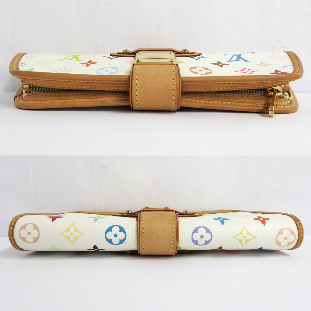 Louis Vuitton Monogram Multicolor Charley M40049 Bronze Shoulder Bag Backpack Pochette White 2w
