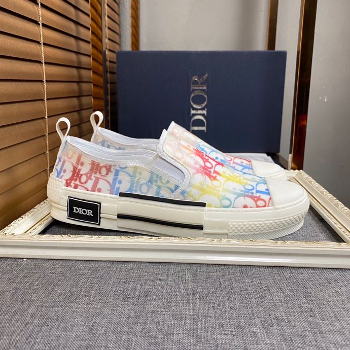 Christian Dior B23 Slip MultiColor And White LOW-TOP SNEAKER