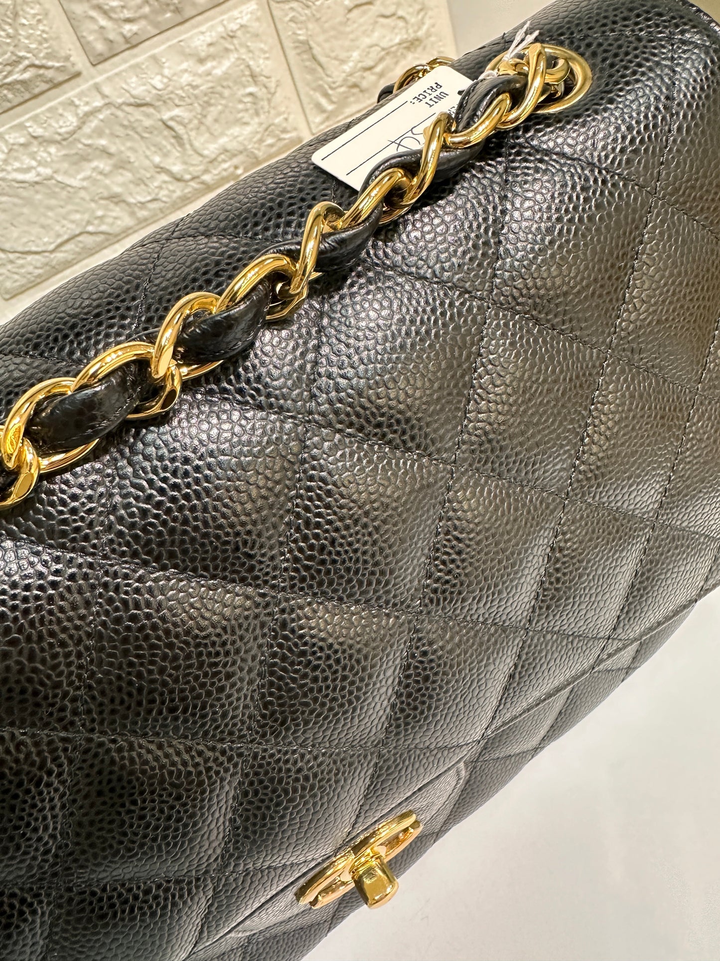 Chanel Jumbo Classic Double Flap Bag Black Caviar GHW