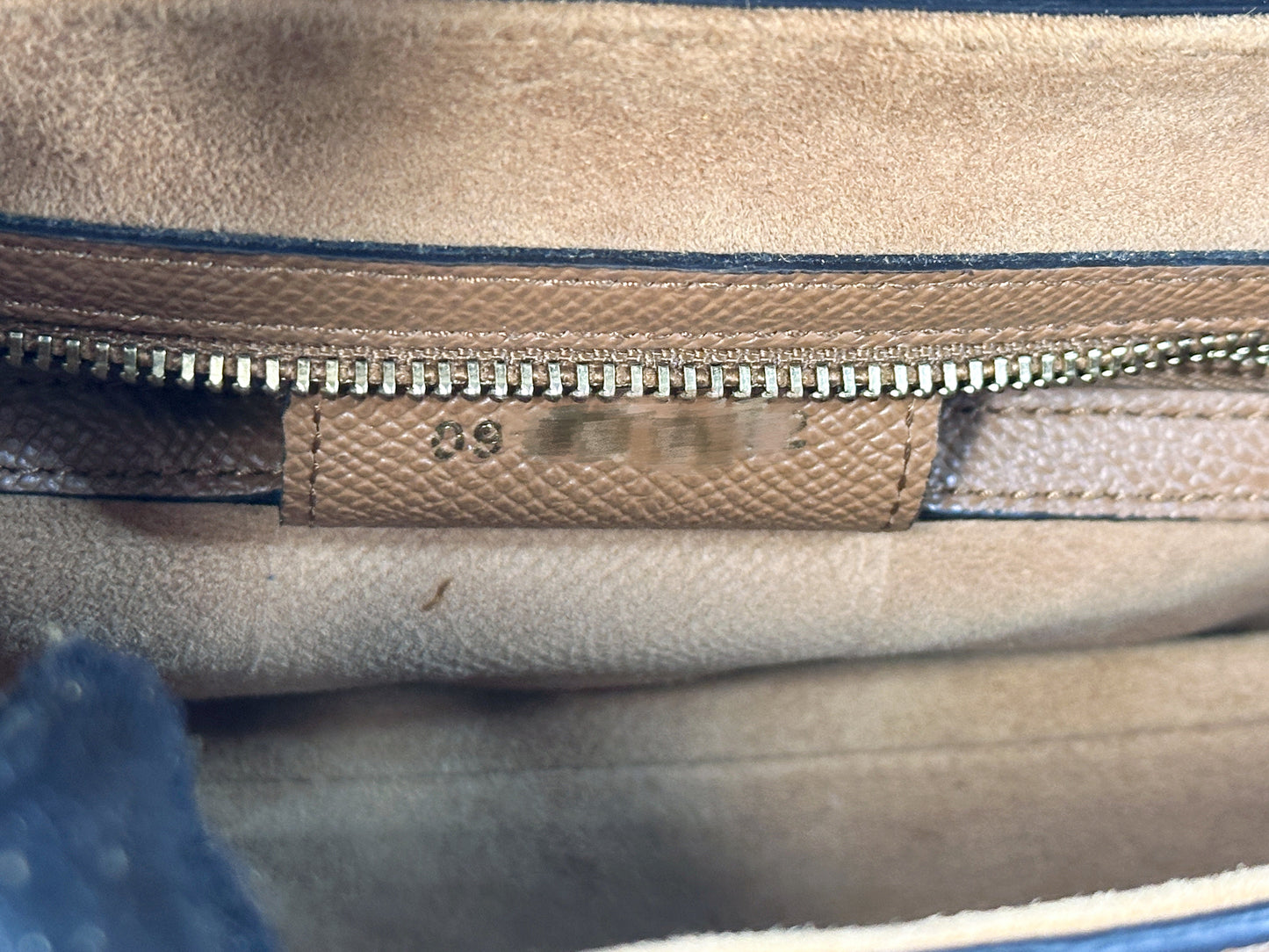 Christian Dior Saddle Bag with Strap Golden Saddle Grained Calfskin 2022 year