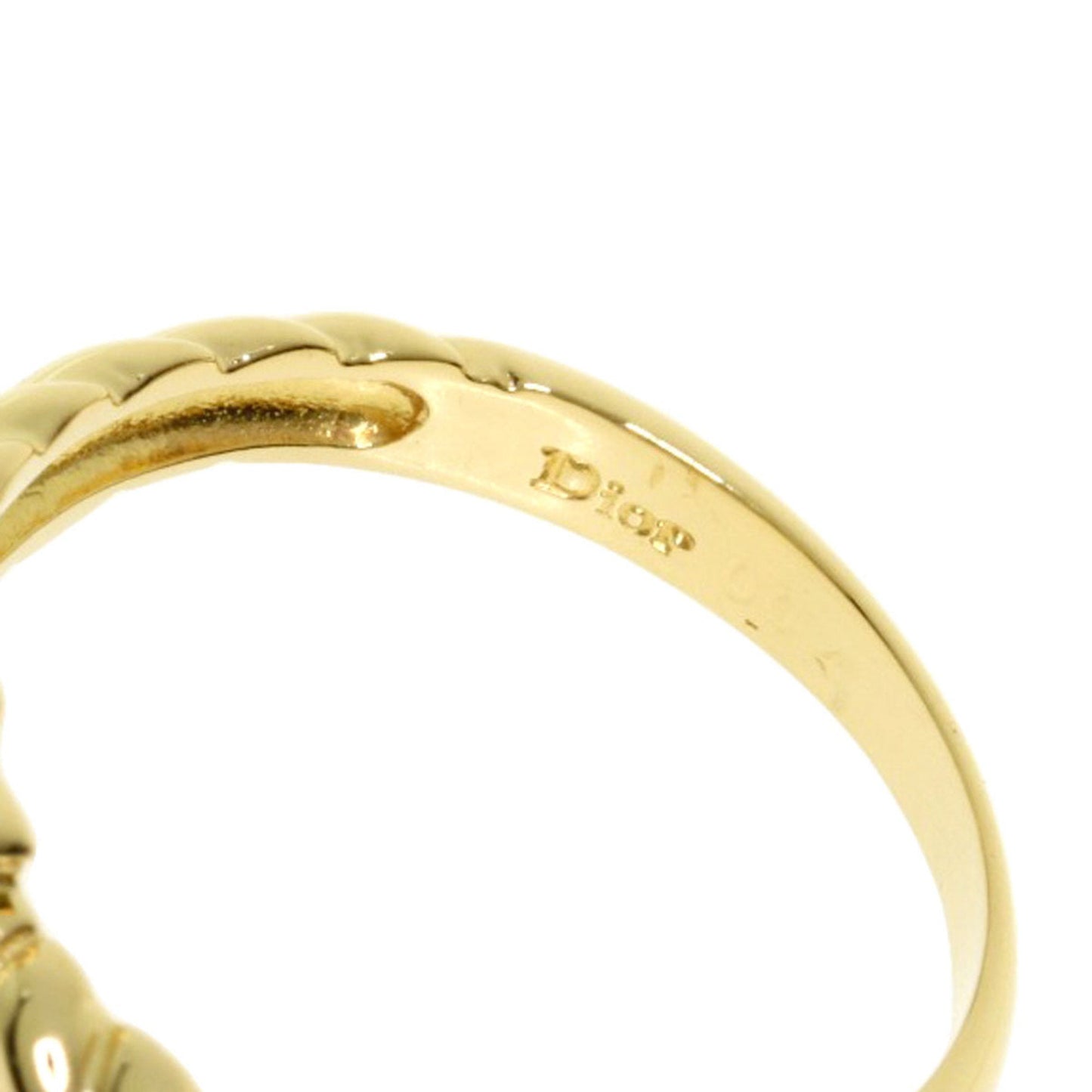 Christian Dior Dior Diamond Rings & K18 Yellow Gold Ladies