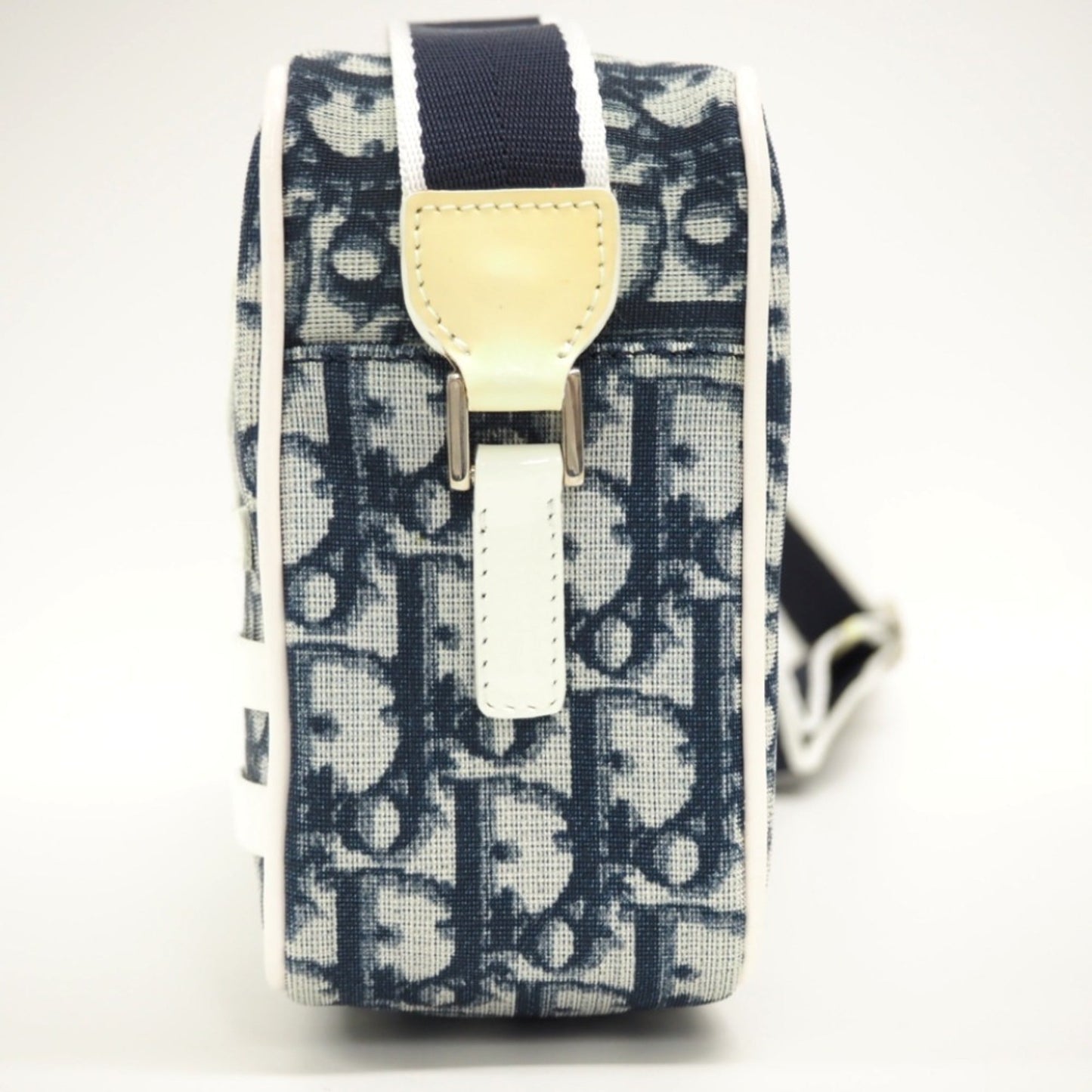 CHRISTIAN DIOR Dior/Dior Trotter Shoulder Bag Navy Ladies
