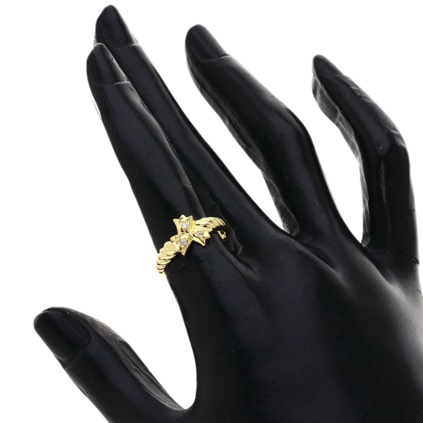 Christian Dior Dior Diamond Rings & K18 Yellow Gold Ladies