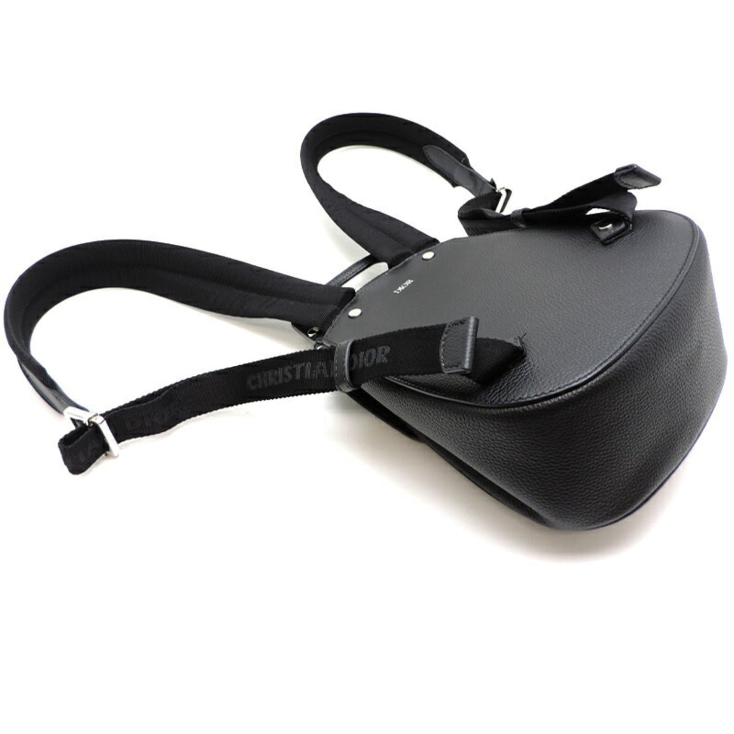 CHRISTIAN DIOR Gallop Backpack Men's Rucksack/Daypack Leather Black