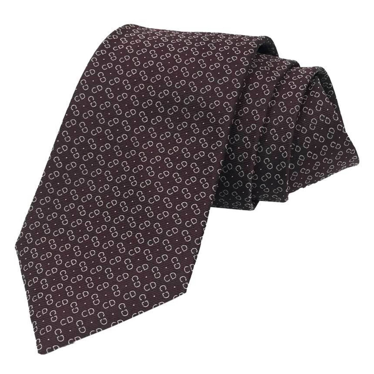 CHRISTIAN DIOR Dior Tie Bordeaux Men