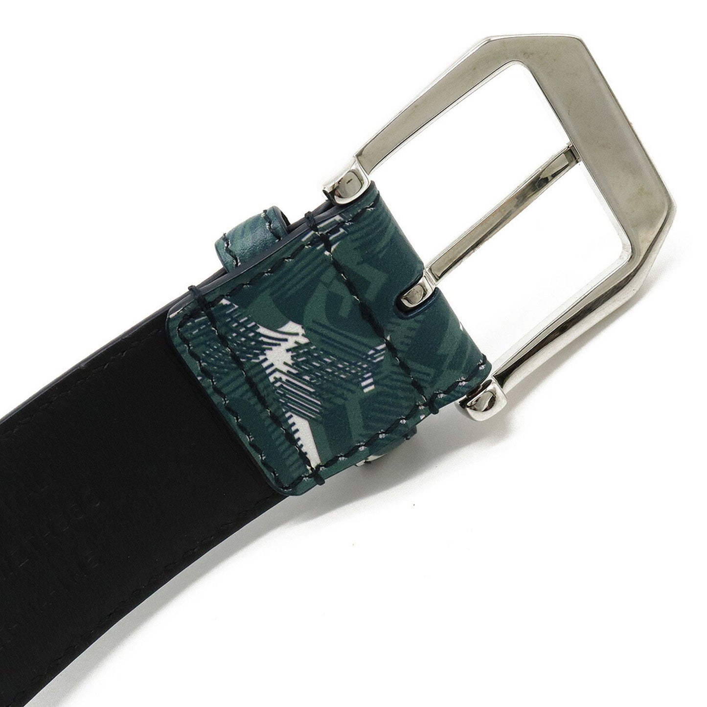 CHRISTIAN DIOR DIOR HOMME Homme belt leather green multicolor #90