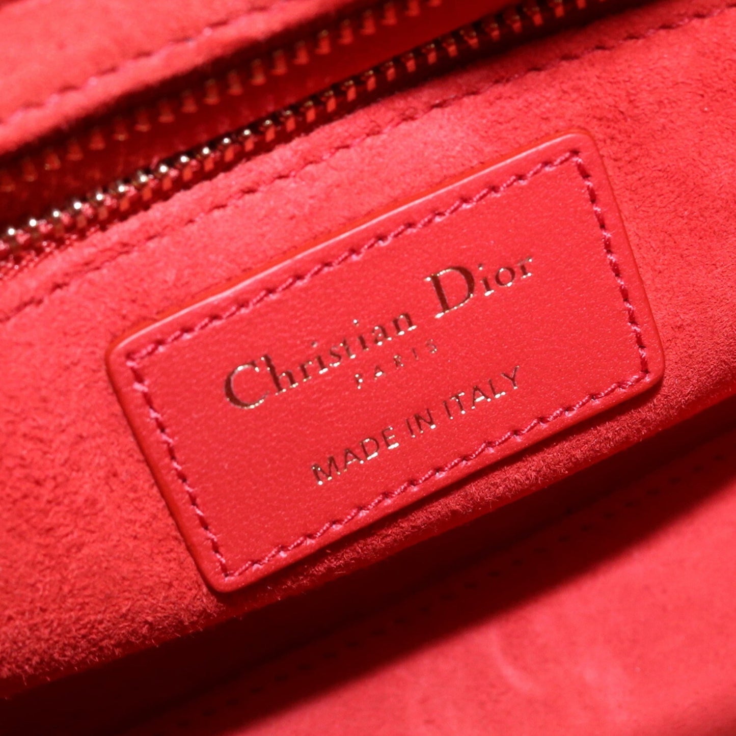 CHRISTIAN DIOR Lady Small Heart Handbag Lambskin Ladies
