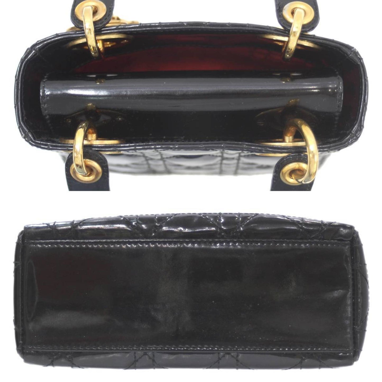 CHRISTIAN DIOR Dior Lady 2way bag handbag shoulder