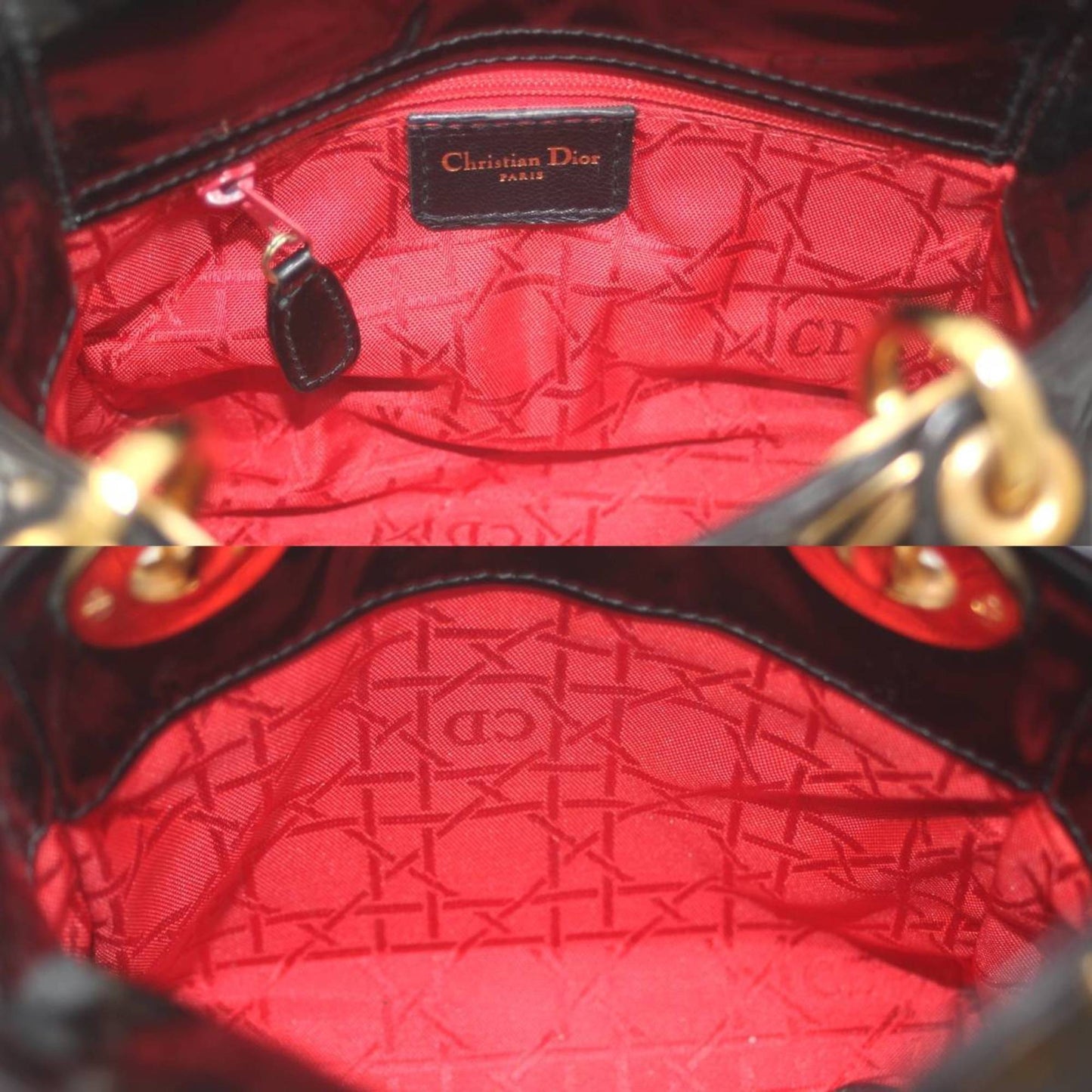 CHRISTIAN DIOR Dior Lady 2way bag handbag shoulder