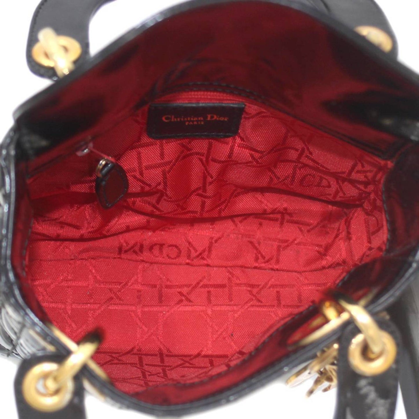 CHRISTIAN DIOR Dior Lady 2way bag handbag shoulder