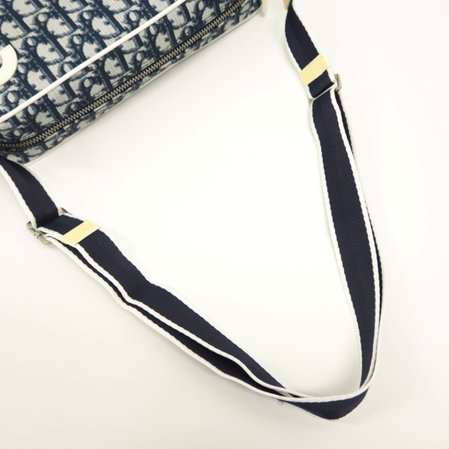 CHRISTIAN DIOR Dior/Dior Trotter Shoulder Bag Navy Ladies