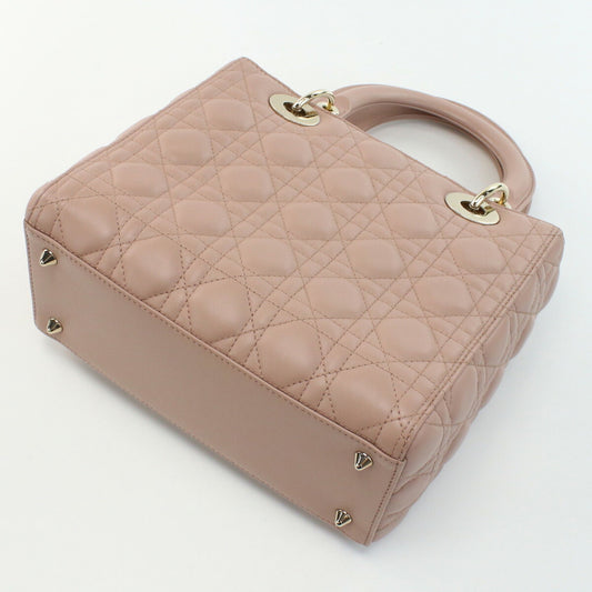 CHRISTIAN DIOR Handbag Lady CAL44550.M50P Leather Ladies