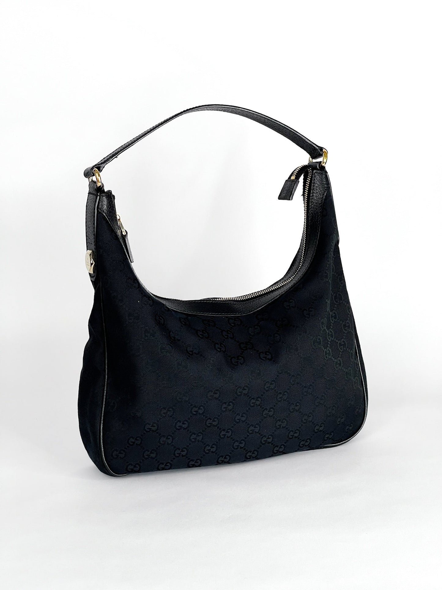 Gucci GG Monogram Canvas Hobo Bag