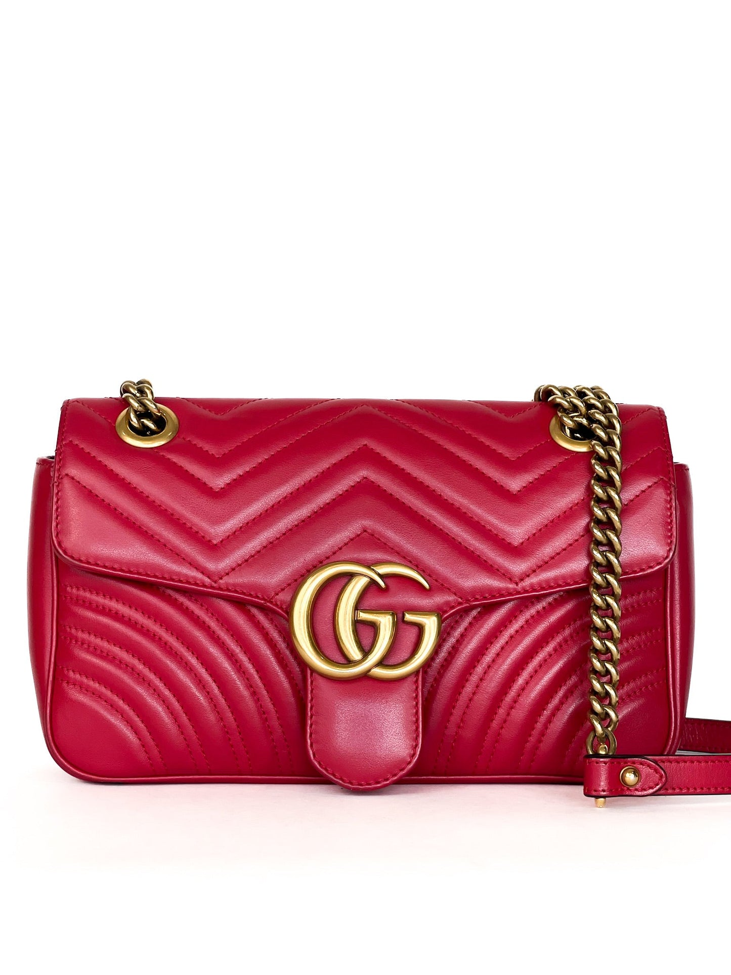 Gucci GG Marmont Small Matelasse Shoulder Bag