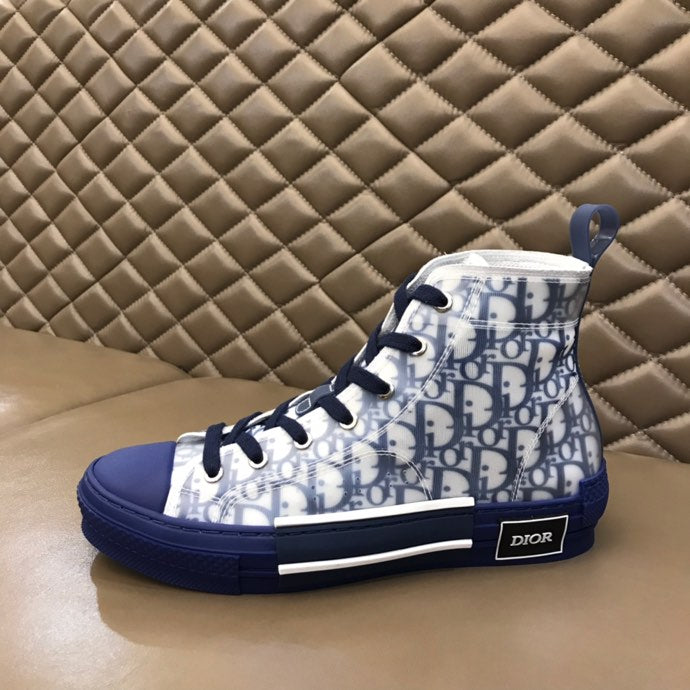 Christian Dior B23 Blue HIGH-TOP SNEAKER